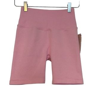 Spiritual Gangster Heather Ribbed Bike Shorts